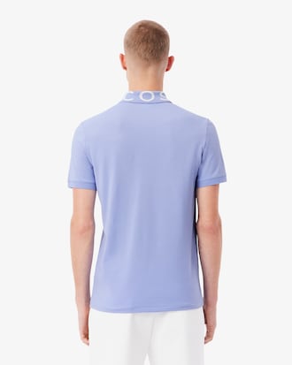 Polo Jacquard Branded Corte Ajustado