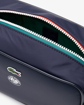 Necessaire masculina Roland Garros em n&aacute;ilon com z&iacute;per