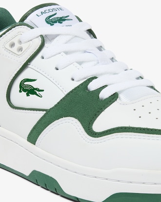 Men's Courtcage Set Leather Sneakers