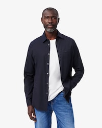 Camisa De Poplin Fit Regular