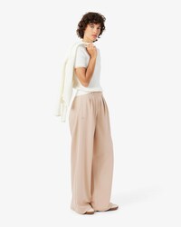 Cal&ccedil;a de Moletom Interlock de Corte Reto