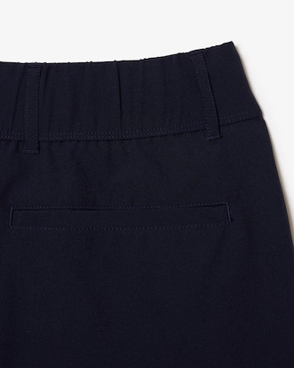 Bermuda de Golfe em Tecido Tafetá Leve com Stretch