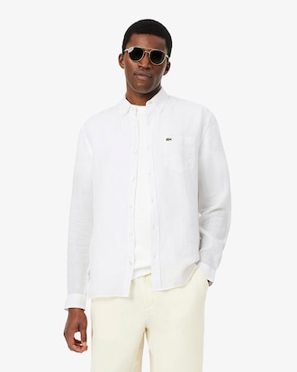 Camisa de Linho de Caimento Regular