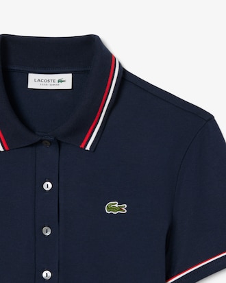 Polo L.12.D con Detalle en Ruedo Slim Fit