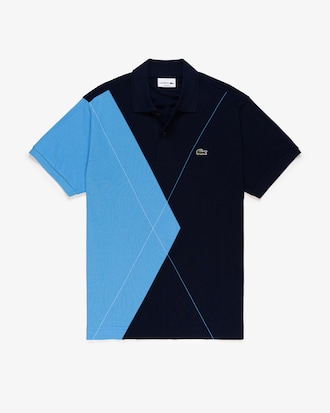 Polo Cl&aacute;ssico Fit em Mini Piqu&eacute; Contrastante