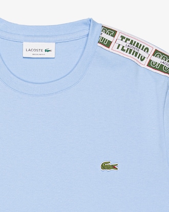 Remera Con Cinta De Logo Bicolor Para Hombre