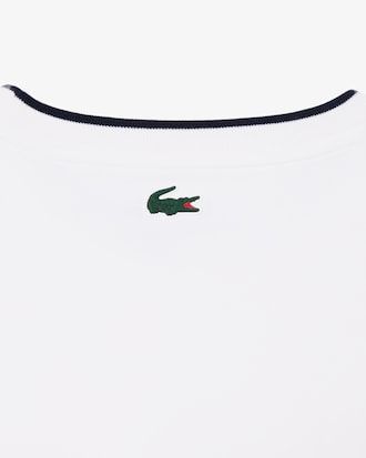 Camiseta Ultra Dry Tennis Heritage com Ins&iacute;gnia