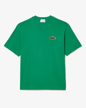 Remera De Algod&oacute;n Con Emblema Fit Holgado