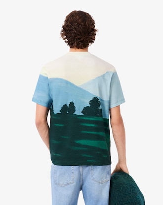 Remera de Algodón Estampada