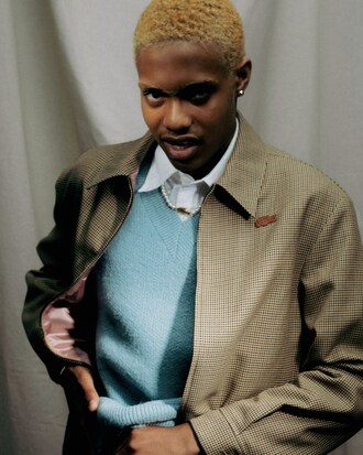 Colete em Gola V Lacoste x le FLEUR