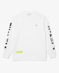 Camiseta masculina estampada com modelagem solta