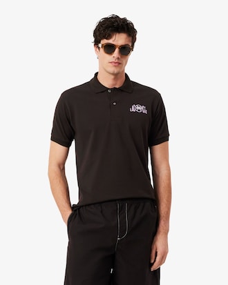 Polo Classic Fit com Gr&aacute;fico de Branding