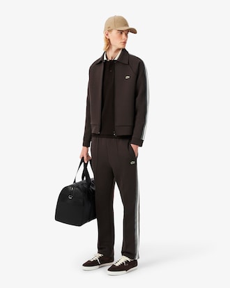 Polo con Cuello Rayado Fit Clásico Hecho en Francia