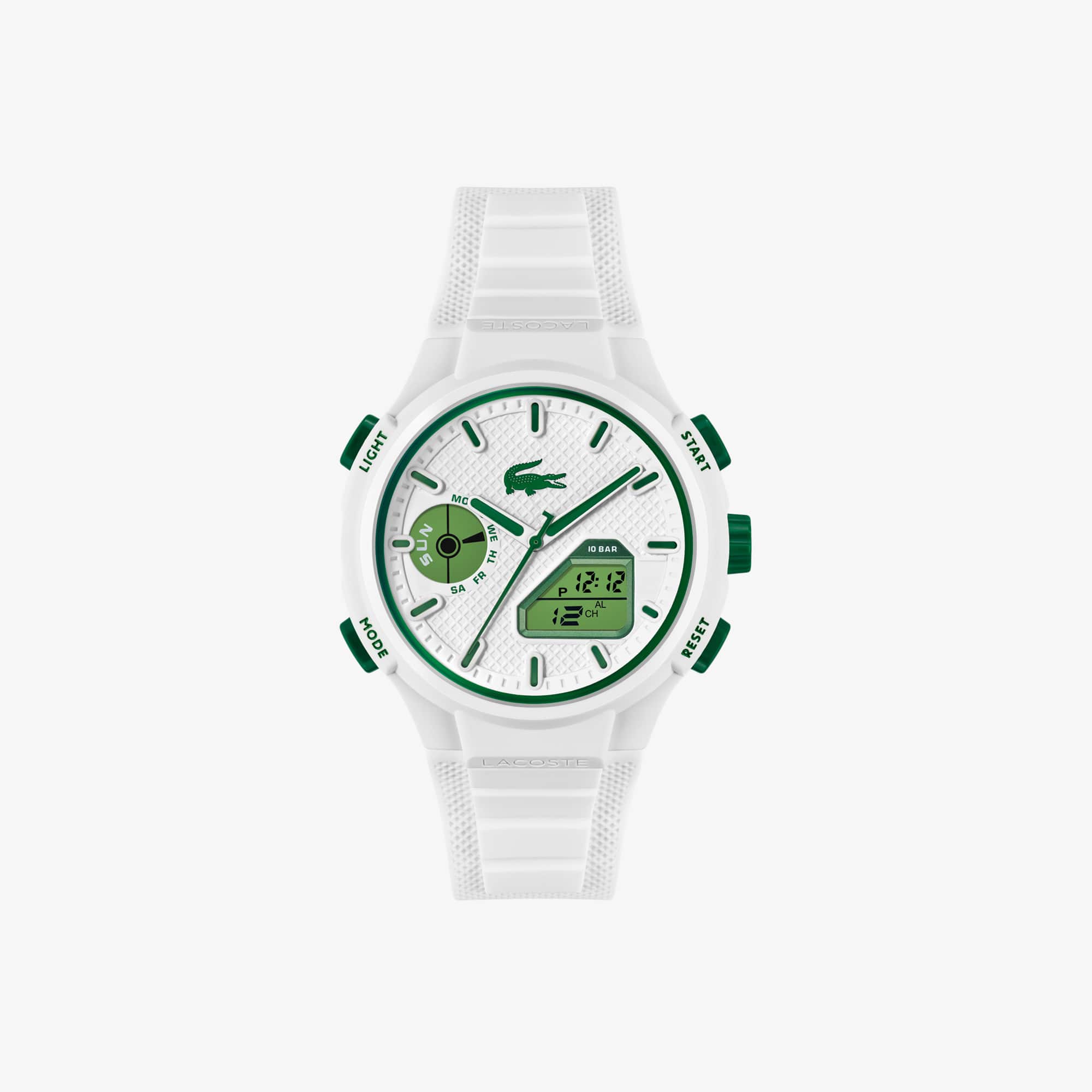 Relógio LC33 Analógico e Digital de Silicone - Lacoste - Novidades