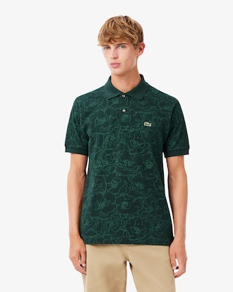 Polo Clássico Fit com Estampa Floral L.12.12