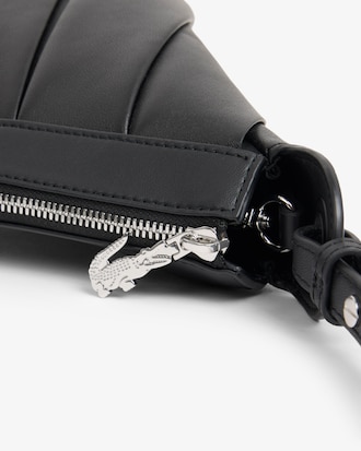 Cartera hobo de cuero mediana Lenglen