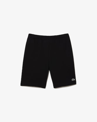 Shorts Masculino Lacoste de Lã de Algodão Escovado Orgânico
