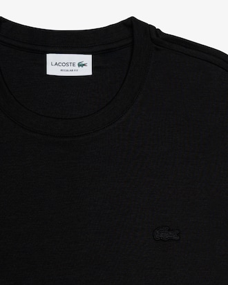 Camiseta Entrela&ccedil;ada de Algod&atilde;o