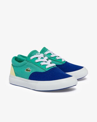 T&ecirc;nis infantil Jump Serve Lace em lona