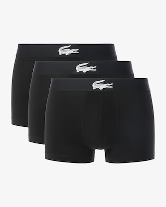 Kit com 3 Cuecas Boxer em Malha Stretch