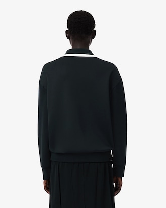 Camisola com Colarinho Polo e Emblema