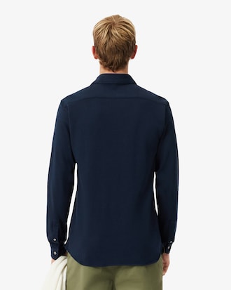 Camisa De Piqu&eacute; Al Cuerpo