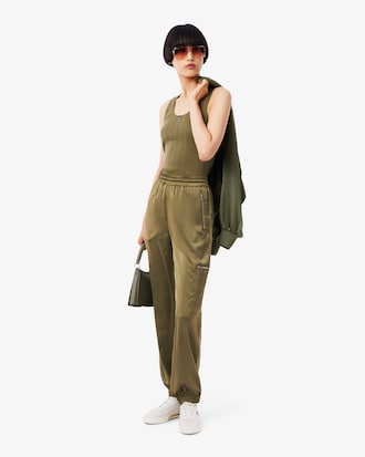 Joggers Oversized de Sat&eacute;n