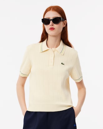 Polo em Algodão Canelado de French Made