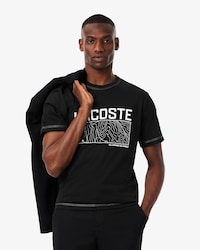 Remera de Algod&oacute;n Estampada de Peso Medio