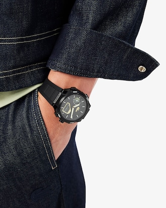 LC33 Analog and Digital Silicone Watch