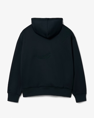 Moletom com Capuz Bordado com Crocodilo