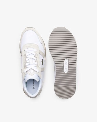 T&ecirc;nis feminino Lacoste Partner Retro em tecido