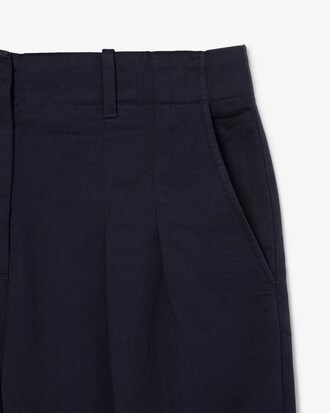Cal&ccedil;a El&aacute;sticas de Gabardine Chino, Ajuste Folgado