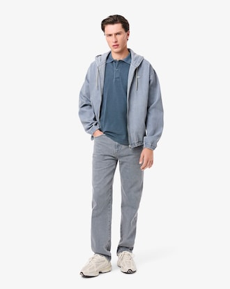 Polo L.12.12 Con Efecto Lavado Fit Cl&aacute;sico