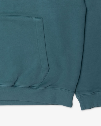 Buzo De Felpa De Algodón Con Bolsillo Canguro Loose Fit