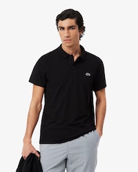 Camisa Polo de Algodão Misto de Caimento Regular