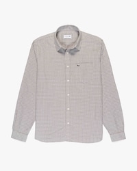 Camisa De Algod&oacute;n A Cuadros