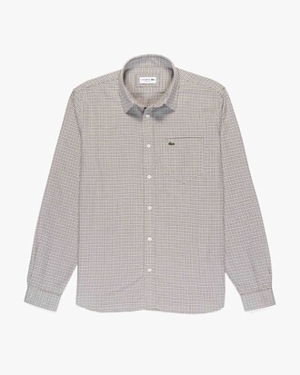 Camisa De Algod&oacute;n A Cuadros