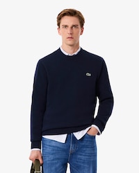 Sweater De Cashmere Con Cuello Tejido En 3D