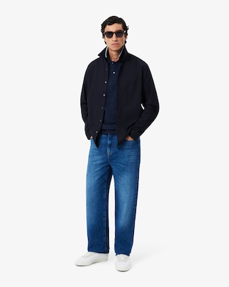 Polo L.12.12 con Acento en Ruedo Fit Regular