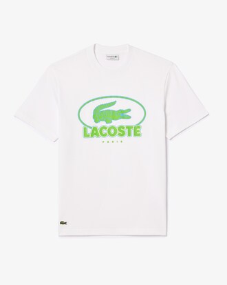 Camiseta de Algodão Pesado com estampa Gráfica
