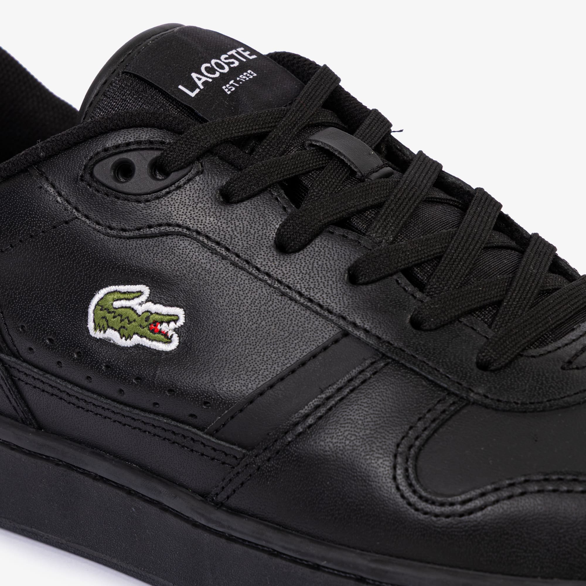 Tênis da Lacoste Masculino T-Clip Set com Cabedal de Nobuck