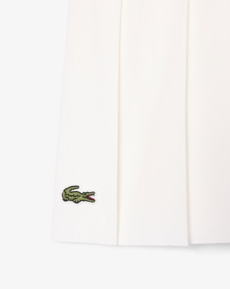 Saia Plissada em Oxford de Algod&atilde;o