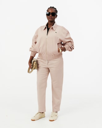 Cal&ccedil;a Chino em Gabardine de Algod&atilde;o Straight Fit