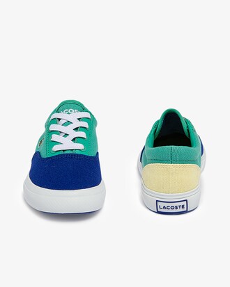 T&ecirc;nis infantil Jump Serve Lace em lona