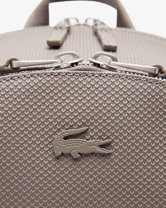 Mochila em Couro Piqu&eacute; Chantaco