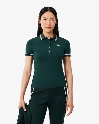Polo com detalhes Contrastantes Slim Fit L.12.D