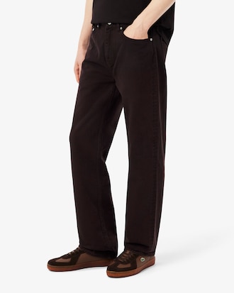 Pantal&oacute;n vaquero con cinco bolsillos de corte recto