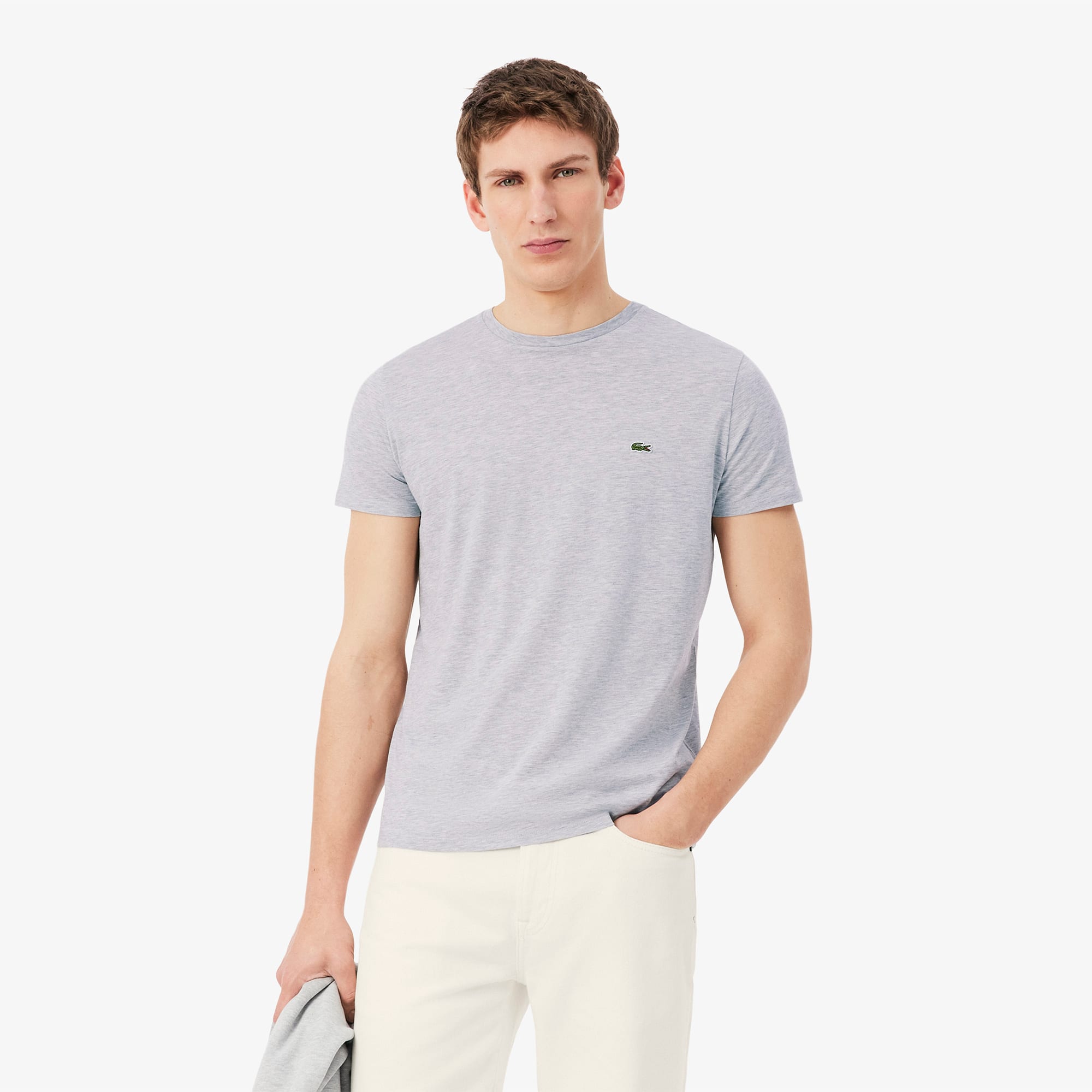 Camiseta de Algodão Pima - Camisetas Masculinas - Novidades 2026