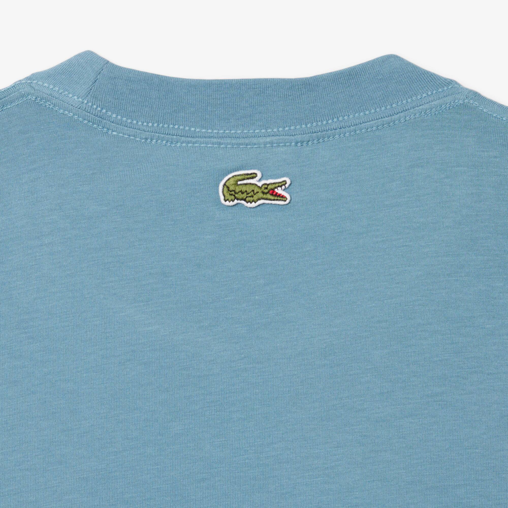 Camiseta Estampada Lacoste de Algodão e Ajuste Clássico